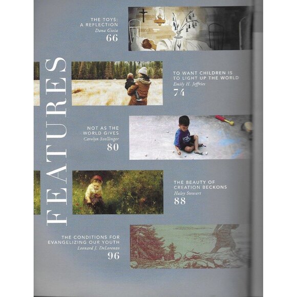 Evangelization Culture Journal of the Word on Fire #12 Childhood Summer 2022 - Picture 3 of 5